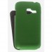 Кожаный чехол для Samsung Galaxy Ace Duos S6802 Melkco Premium Leather Case - Jacka Type (Green LC)