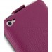 Кожаный чехол для iPod Touch 4 Melkco Leather Case - Jacka Type (Purple LC)