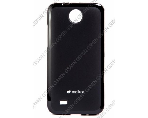 Чехол силиконовый для HTC Desire 300 Melkco Poly Jacket TPU (Black Mat)