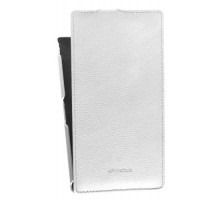 Кожаный чехол для Sony Xperia Z Ultra Melkco Premium Leather Case - Jacka Type (White LC)