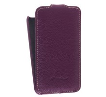 Кожаный чехол для Nokia Lumia 530 / 530 Dual Sim Melkco Premium Leather Case - Jacka Type (Purple LC)