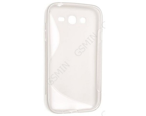 Чехол силиконовый для Samsung Galaxy Grand Neo (i9060) S-Line TPU (Прозрачно-Матовый)