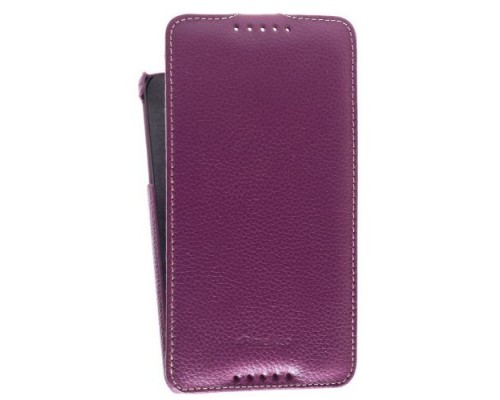 Кожаный чехол для HTC Desire 816 Melkco Premium Leather Case - Jacka Type (Purple LC)