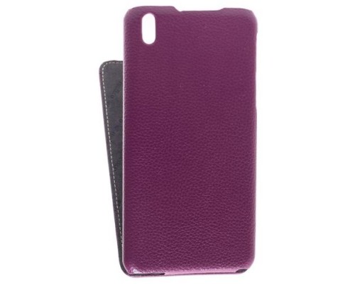 Кожаный чехол для HTC Desire 816 Melkco Premium Leather Case - Jacka Type (Purple LC)