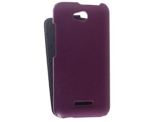 Кожаный чехол для HTC Desire 616 Dual Sim Melkco Premium Leather Case - Jacka Type (Purple LC)