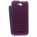 Кожаный чехол для HTC Desire 616 Dual Sim Melkco Premium Leather Case - Jacka Type (Purple LC)