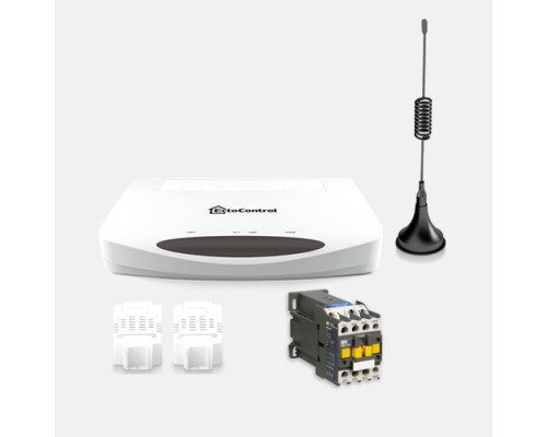 Система GSM контроля температуры помещений с помощью телефона EctoСontrol Управление (Комплектация 2)