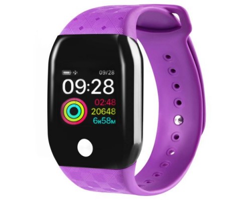 Часы GSMIN A88+ (2019) с измерением давления и пульса (Фиолетовый)