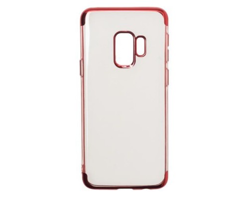 Чехол силиконовый GSMIN Series Ultima для Samsung Galaxy S9 (Прозрачно-красный)