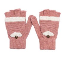 Перчатки-варежки с откидным верхом GSMIN Warm Shelter  (Розовый)