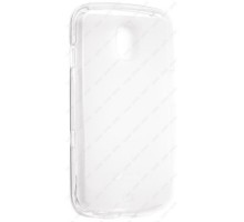 Чехол силиконовый для Samsung Galaxy Nexus (i9250) Melkco Poly Jacket TPU (Прозрачно-Матовый)