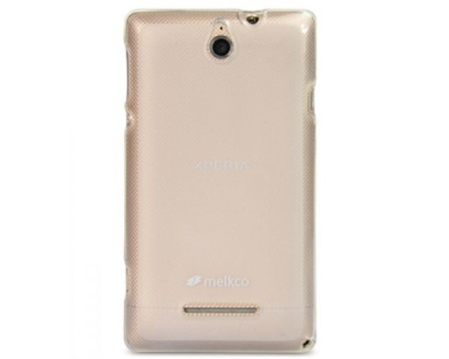 Чехол силиконовый для Sony Xperia E / C1505 / E dual / C1604 / C1605 Melkco Poly Jacket TPU (Transparent Mat)