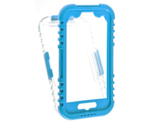 Водонепроницаемый чехол для Apple iPhone 6/6S GSMIN Ribbed WaterProof Case (Голубой)