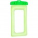 Чехол GSMIN Air Max Waterproof водонепроницаемый для мобильных телефонов с воздуховыми краями (160х80мм) (Зеленый)