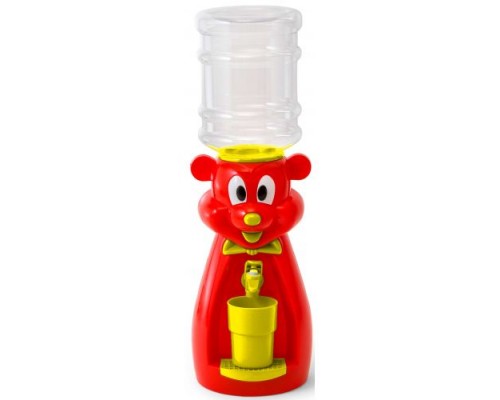 Детский кулер Vatten kids Mouse Red настольный миникулер со стаканчиком, без нагрева, без охлаждения