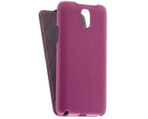 Кожаный чехол для Samsung Galaxy Note 3 Neo (N7505) Melkco Premium Leather Case -Jacka Type (Purple LC)