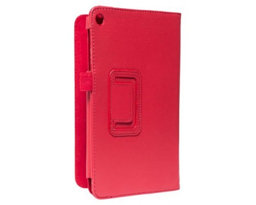 Кожаный чехол подставка для Huawei MediaPad M1 8.0 (Красный)