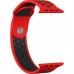 Ремешок силиконовый GSMIN Sport Edition для Apple Watch 42/44mm (Красный)