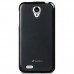 Чехол силиконовый для Lenovo A830 Melkco Poly Jacket TPU (Black Mat)