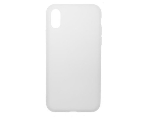 Чехол силиконовый для Apple iPhone X/XS RHDS Soft Matte TPU (Прозрачно-матовый)