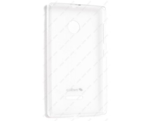 Чехол силиконовый для Microsoft Lumia 532 Dual sim Melkco Poly Jacket TPU (Прозрачный)