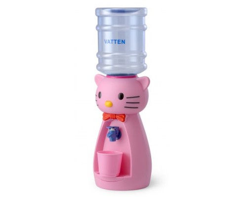 Детский кулер Vatten kids Kitty Pink настольный миникулер без нагрева, без охлаждения