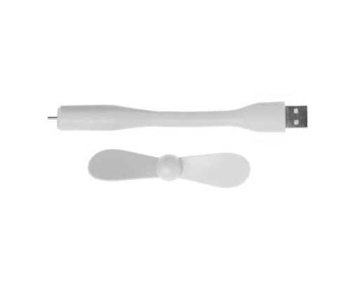 Гибкий USB вентилятор GSMIN Fruit Promo (Белый)