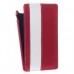 Кожаный чехол для Sony Xperia ZL / L35h Melkco Leather Case - Limited Edition Jacka Type (Red/White LC)