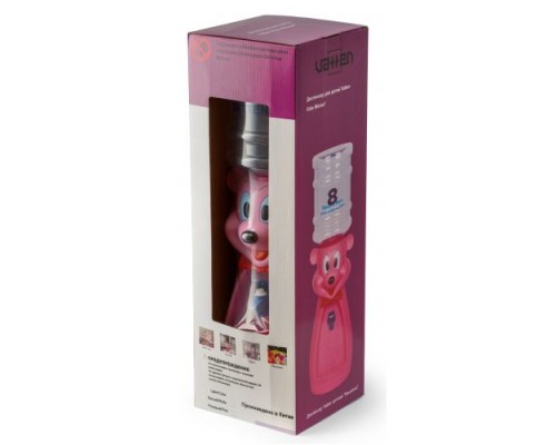 Детский кулер Vatten kids Mouse Pink настольный миникулер без нагрева, без охлаждения