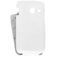 Кожаный чехол для Samsung S6102 Galaxy Y Duos Melkco Premium Leather Case - Jacka Type (White LC)