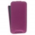 Кожаный чехол для HTC Desire 601 Melkco Premium Leather Case - Jacka Type (Purple LC)