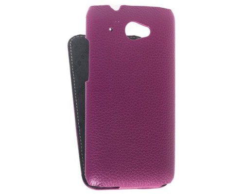 Кожаный чехол для HTC Desire 601 Melkco Premium Leather Case - Jacka Type (Purple LC)