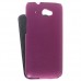 Кожаный чехол для HTC Desire 601 Melkco Premium Leather Case - Jacka Type (Purple LC)