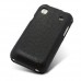 Кожаный чехол для Samsung Galaxy Ace 2 i8160 Melkco Premium Leather Case - Jacka Type (Black LC)