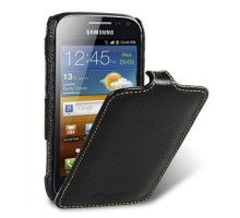 Кожаный чехол для Samsung Galaxy Ace 2 i8160 Melkco Premium Leather Case - Jacka Type (Black LC)