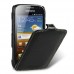 Кожаный чехол для Samsung Galaxy Ace 2 i8160 Melkco Premium Leather Case - Jacka Type (Black LC)