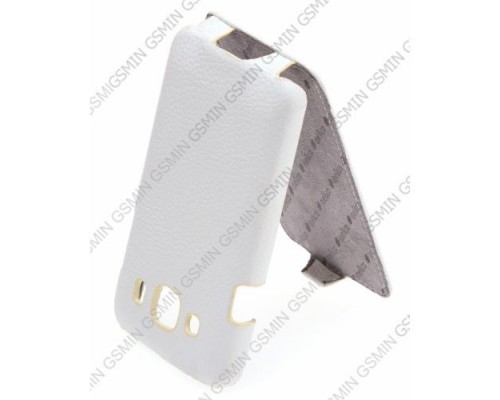 Кожаный чехол для Samsung Galaxy Xcover S5690 Melkco Leather Case - Jacka Type (White LC)