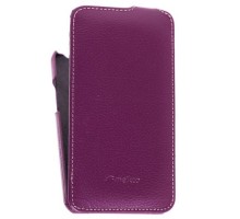 Кожаный чехол для HTC Desire 516 Dual Sim Melkco Premium Leather Case - Jacka Type (Purple LC)