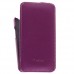 Кожаный чехол для HTC Desire 516 Dual Sim Melkco Premium Leather Case - Jacka Type (Purple LC)