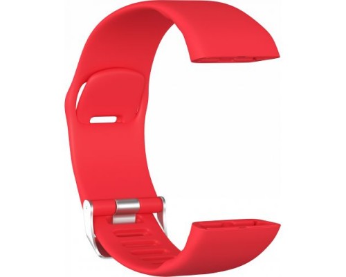 Ремешок силиконовый для фитнес браслета GSMIN WR11 (2020) (Красный)