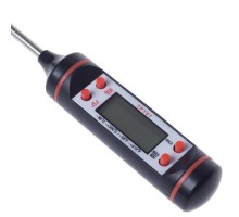 Кухонный цифровой термометр для пищи HRS DT (Черный)