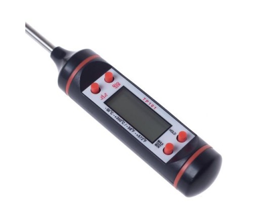 Кухонный цифровой термометр для пищи HRS DT (Черный)