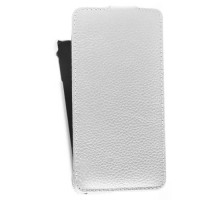 Кожаный чехол для Samsung Galaxy Alpha (G850F) Melkco Leather Case - Jacka Type (White LC)