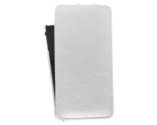 Кожаный чехол для Samsung Galaxy Alpha (G850F) Melkco Leather Case - Jacka Type (White LC)