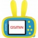 Детская цифровая камера GSMIN Fun Camera Rabbit со встроенной памятью и играми (Желтый)