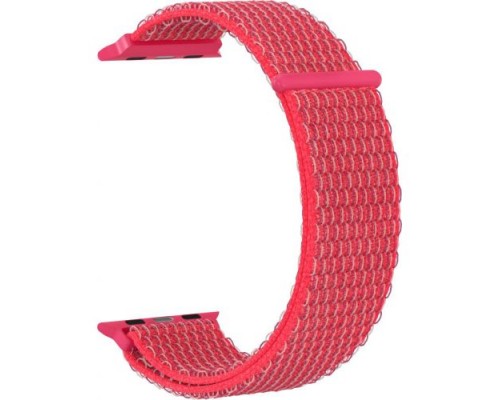 Ремешок нейлоновый GSMIN Woven Nylon для Apple Watch 42/44mm (Розовый)
