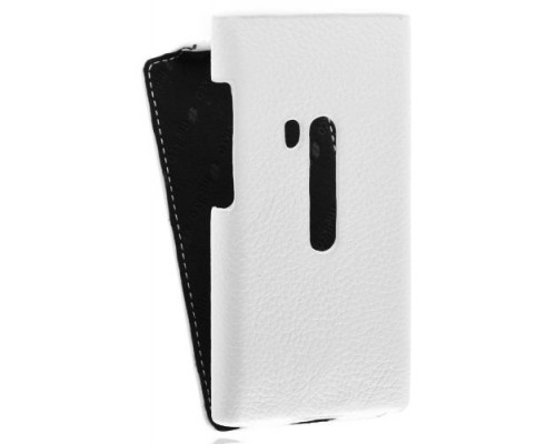 Кожаный чехол для Nokia N9 Melkco Leather Case - Jacka Type (White LC)