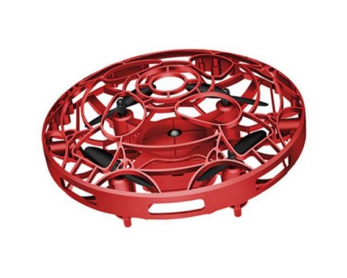Летающий дрон (спиннер) GSMIN B52 c LED подсветкой (Красный)