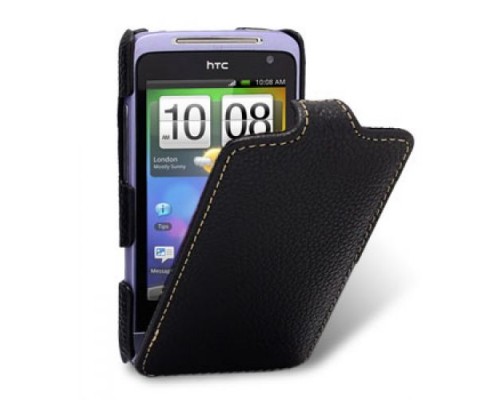 Кожаный чехол для HTC Salsa / G15 / C510e Melkco Leather Case - Jacka Type (Black LC)