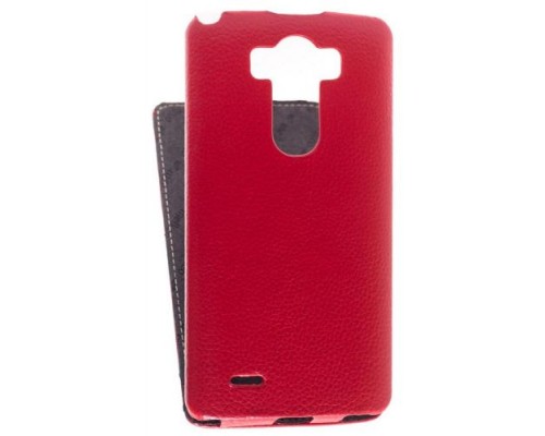 Кожаный чехол для LG G3 D855 Melkco Premium Leather Case - Jacka Type (Red LC)